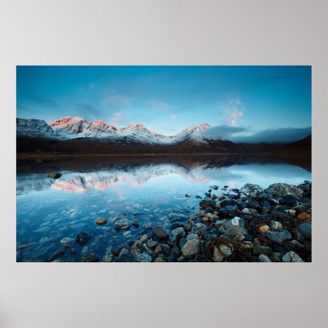 Póster Loch Slapin, Isla de Skye, Escocia (Frente)