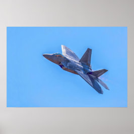 Póster Lockheed Martin F-22A Raptor