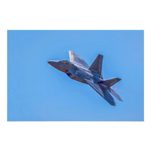 Póster Lockheed Martin F-22A Raptor