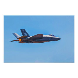 Poster Lockheed Martin F-35A Lightning II