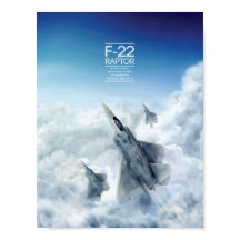 Lockheed Martin poster Raptor F-22