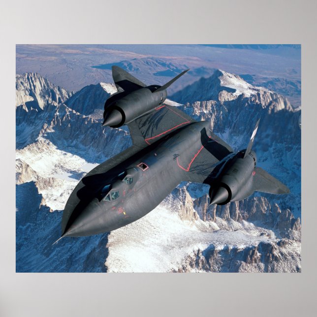 Póster Lockheed SR-71 Blackbird (Frente)