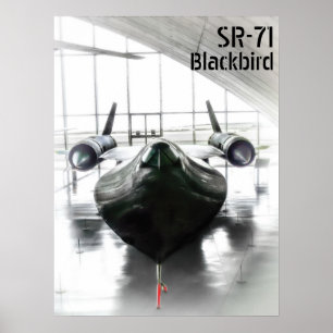 Póster Lockheed SR-71 Blackbird