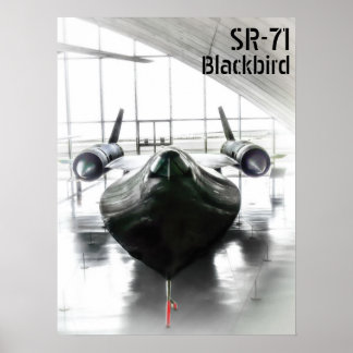 Póster Lockheed SR-71 Blackbird