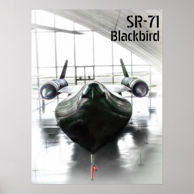 Póster Lockheed SR-71 Blackbird (Frente)