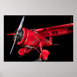 Póster Lockheed Vega 5B, Amelia Earhart