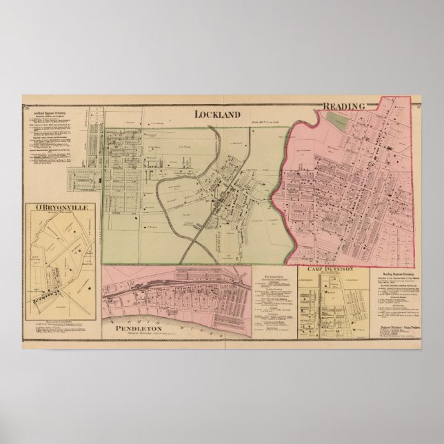 Póster Lockland, Leer, Ohio (Frente)