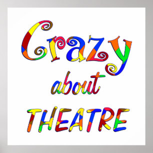 Póster Loco por el teatro
