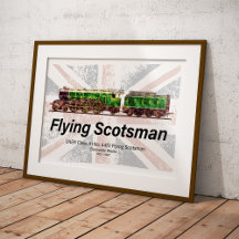 Locomotora de vapor Flying Scotsman inglesa
