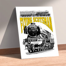 Locomotora de vapor Flying Scotsman. Tren LNER 192