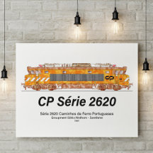 Locomotora eléctrica CP Serie 2620. Loco Nez-Casse