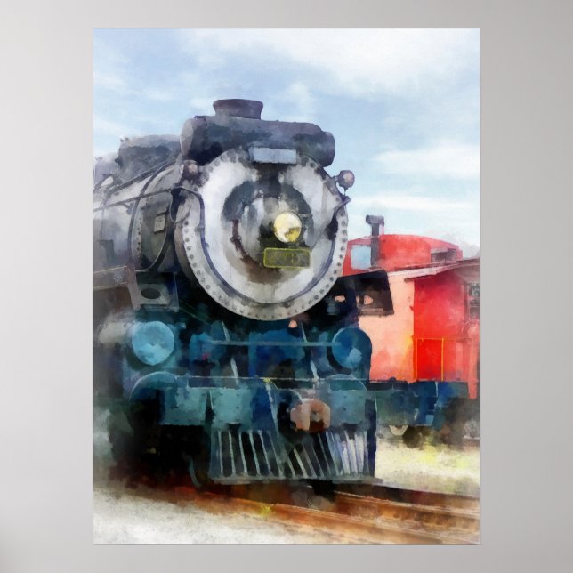 Póster Locomotora y ganadera (Frente)