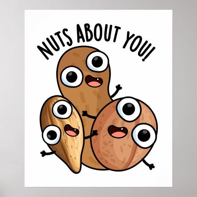 Póster Locos por ti divertidos juegos de palabras con nue (Frente)
