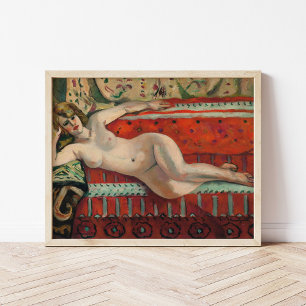 Póster L'Odalisque, Grenouillette   Henri Manguin