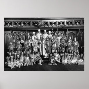 Póster Lodge anglosajón, 1902