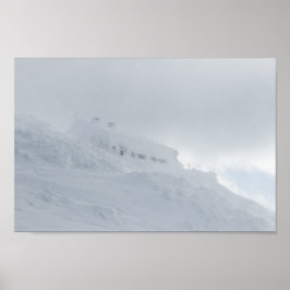 Póster Lodge Draga Karolina en el gran monte Snežnik Eslo