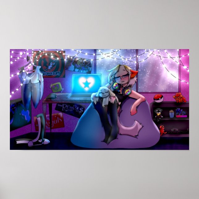 Póster Lofi Gloryheart Poster (Frente)