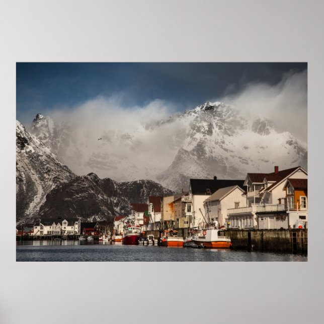 Póster Lofoten Henningsvær (Frente)
