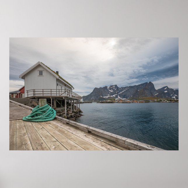 Póster Lofoten Noruega (Frente)