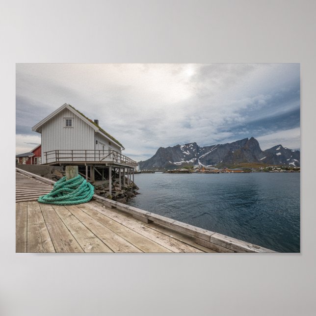 Póster Lofoten Noruega (Frente)