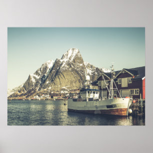 Póster Lofoten Vintage