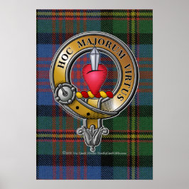 Póster Logan Tartan & Badge