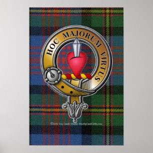 Póster Logan Tartan & Badge
