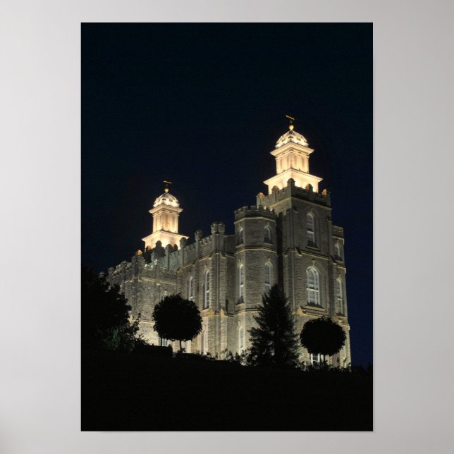 Póster Logan Utah, Templo LDS (Frente)