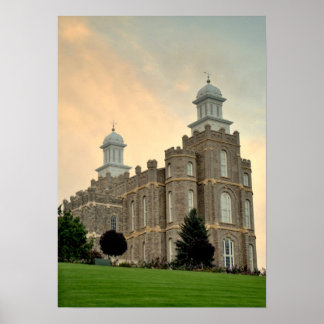 Póster Logan Utah, Templo LDS