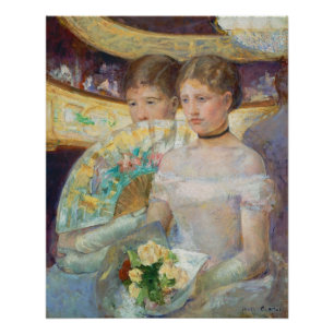 Póster Loge, 1882 (aceite sobre lienzo)