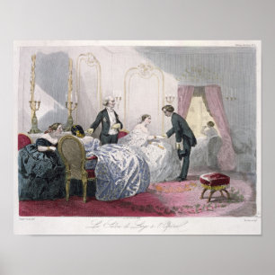 Póster Loge de Le Salon de un l'Opera