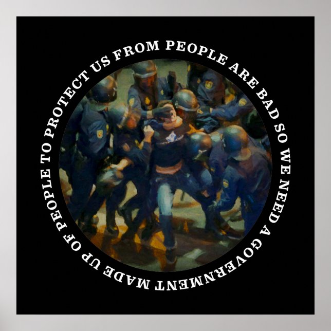 Póster lógica estatista (Frente)