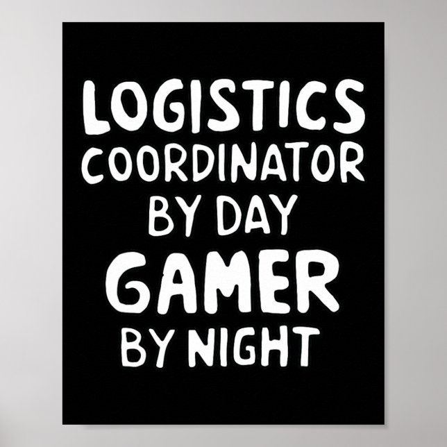 Póster Logistics Coordinator  (Frente)