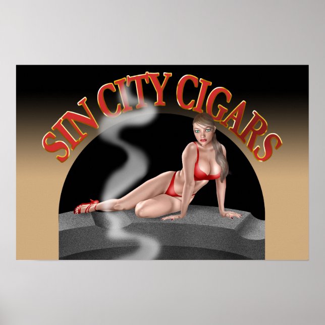 Póster Logo #5 de Sin City en un poster de pared (Frente)