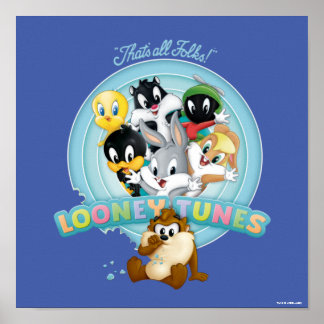 Póster Logo de Baby Looney Tunes | Todos son personas