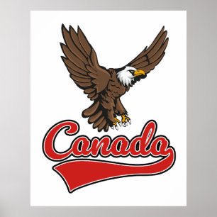 Póster Logo de Canada Travel