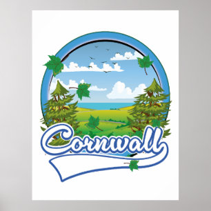 Póster Logo de Cornwall Travel