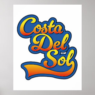 Póster Logo de Costa del Sol