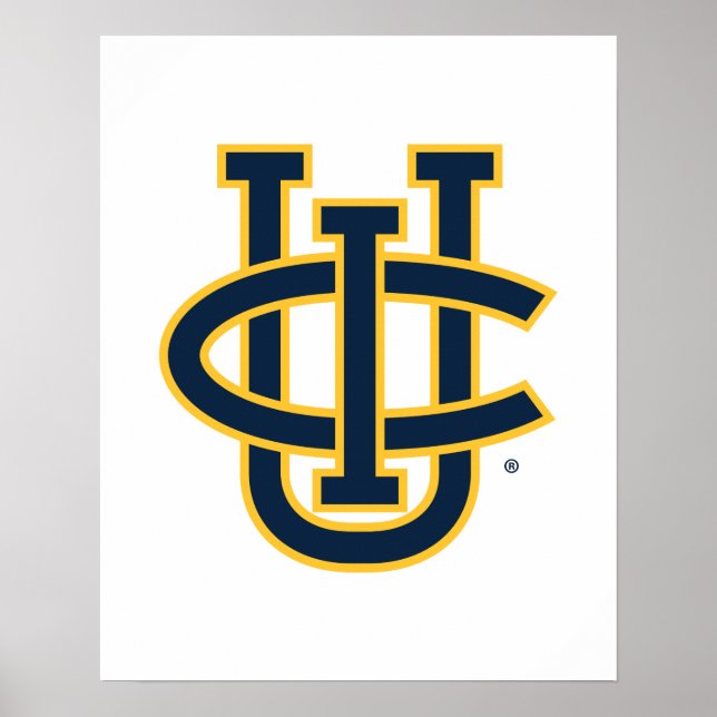 Póster Logo de Irvine University of California (Frente)