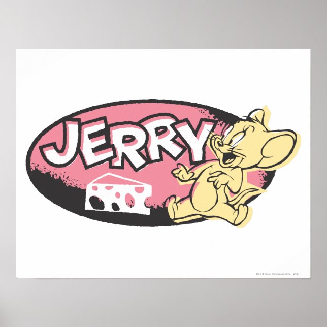 Póster Logo de Jerry Cheese (Frente)