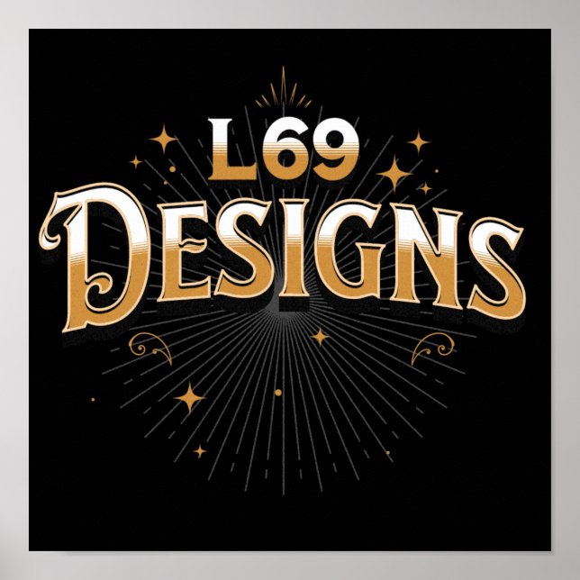 Póster Logo de L69 DESIGNS (Frente)