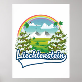 Póster Logo de Liechtenstein Travel