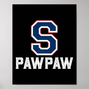 Póster Logo de los Patriotas del Sur de Parkersburgo Mi n