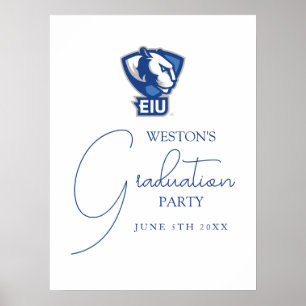 Póster Logo de Panthers University del Este de Illinois