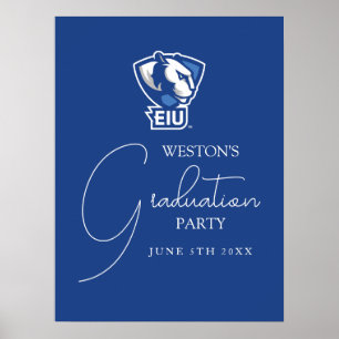 Póster Logo de Panthers University del Este de Illinois