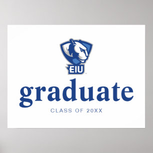 Póster Logo de Panthers University del Este de Illinois