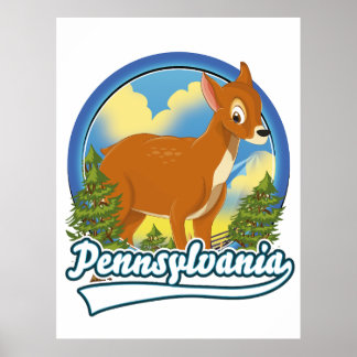 Póster Logo de Pennsylvania Travel