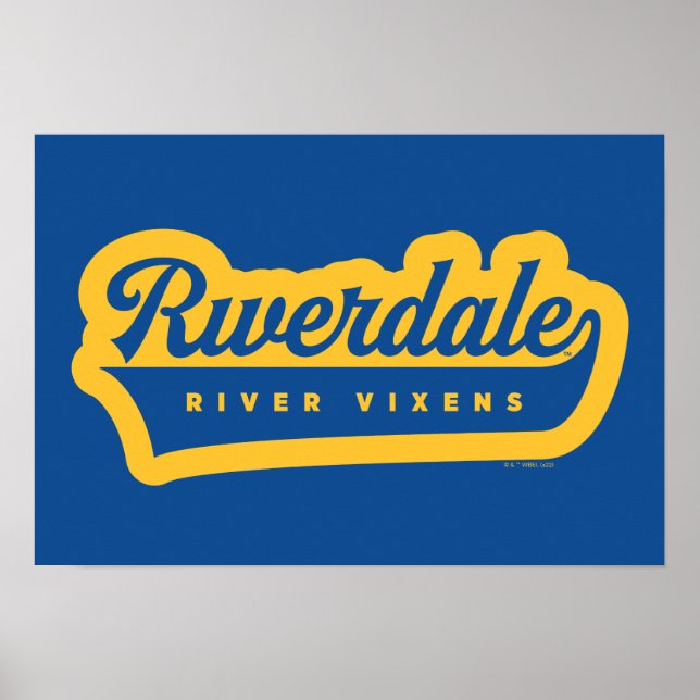 Póster Logo de Riverdale River Vixens (Frente)