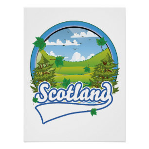 Póster Logo de Scotland Travel