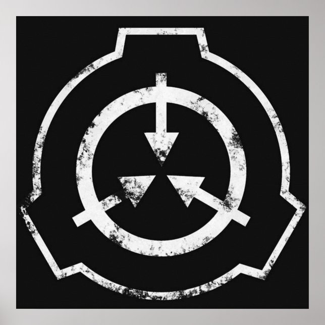 Póster Logo de SCP Foundation (Frente)